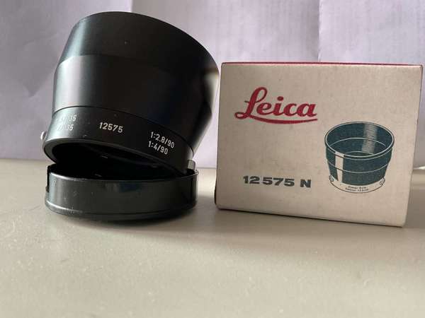 Leica 90mm lens hood 12575