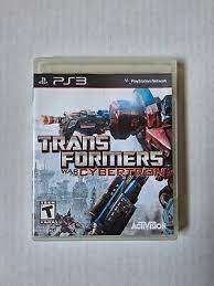 PS3 GAME　Transformers  war for cybertron  99%新