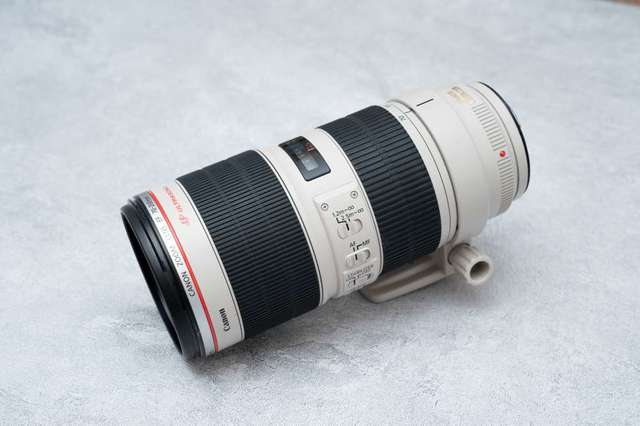 95%新 行貨Canon EF 70-200mm f/2.8L IS II USM 小白2 有盒, 有單, 有香港保用卡, 齊配件, 鏡片完美，100%w
