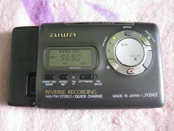 Aiwa stereo radio cassette recorder JX849