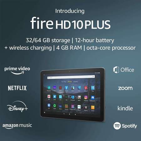 Amazon Fire HD 10 Plus,11th Gen,2021 release,10.1" 1080p full HD display,全新水貨