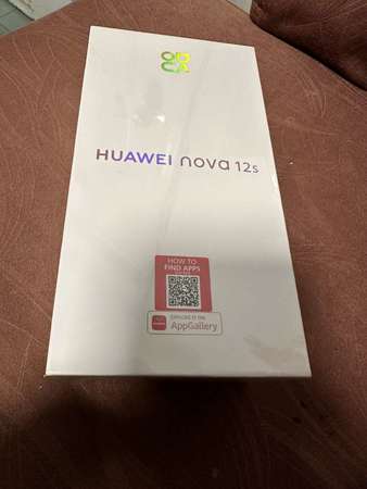 全新未開盒黑色 Huawei Nova 12s