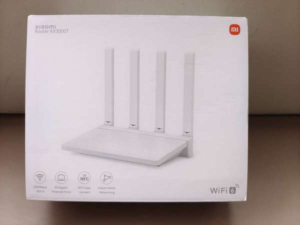 全新未開封 香港行貨 紅米 AX3000T RD23 Wifi 6 無線雙頻路由器 Redmi Wi-Fi 6 Dual Band Mesh Router