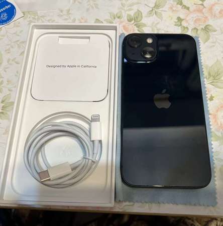 iPhone 13 black 128G 99% new , Battery 95%