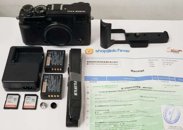 Fujifilm X-PRO2 Black Body (富士 xpro2 黑色 淨機身) - DCFEVER 買入，香港行貨，送 額外配件