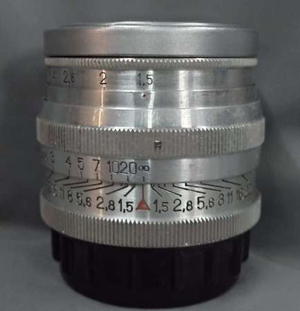 蘇聯 Jupiter-3 50mm f1.5  L39-連動 螺絲口 (銀色身)Юпитер-3 50 /1,5 ЗOMЗ(ZOMZ)光學廠製 ,不是KMZ
