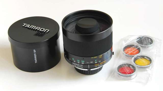 Tamron 350mm f5.6 SP 騰龍反射鏡跟 Nikon AI, Canon EF Mount 95% New