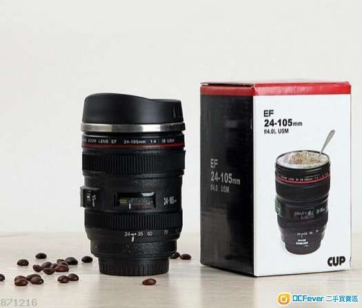 Canon EF 24-105mm Lens Thermos Stainless Steel Mug Cup
