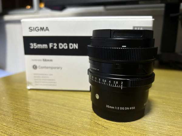 Sigma 35mm F2 DG DN for Sony E-mount