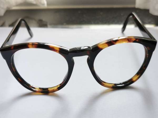 Genuine Turtle Shell Eyeglasses Frame - 真玳瑁全手工眼鏡架