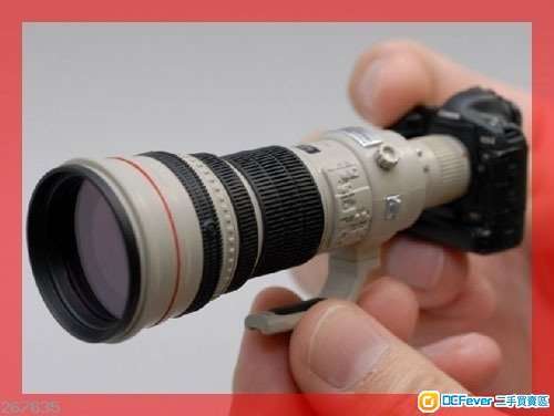 罕有 絕版 非賣品 別注 Canon EOS 1Ds Mark II 600mm 定焦鏡 限量 1：5 相機模型 figure model