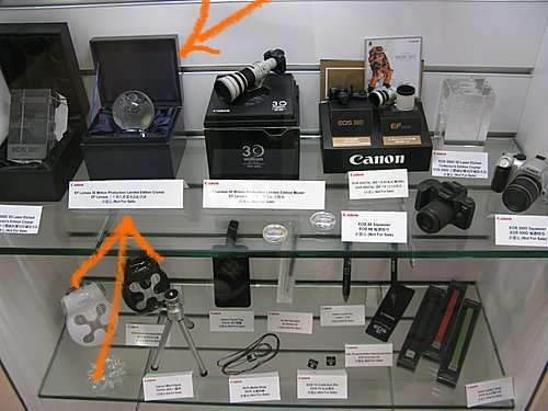 罕有 Canon 30 million Production 水晶球🔮 紙鎮 model Limited 紀念品 十分罕有收藏價值