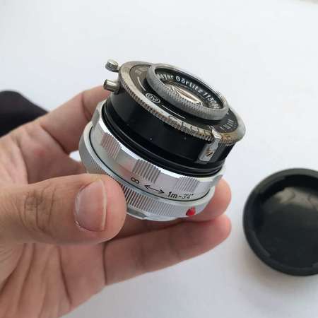 戰前 Meyer Trioplan 50mm 2.9 泡泡散景  已改Leica M mount, Leica直接用 另加上接環可用於所有無反相機