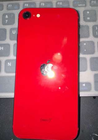 紅色iPhone SE 第三代 256GB 5G esim+實Sim