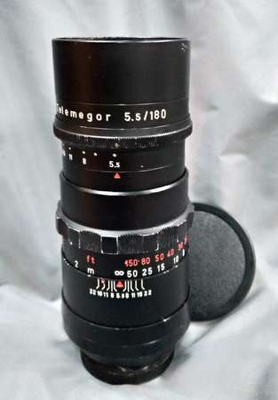 Meyer 180 mm F5.5 Telemegor 出名(光邊泡泡)散景鏡  EXA-mount