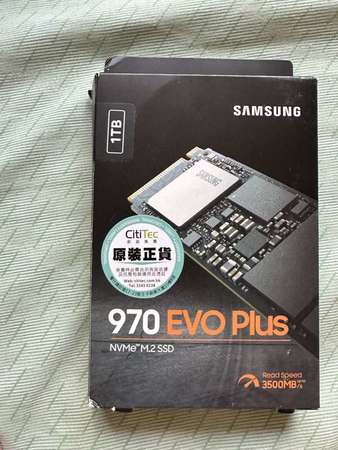 Samsung 970evo plus m.2 ssd 1tb