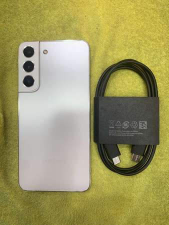 99%New Samsung S22 5G 8+256GB 白色 香港行貨 有配件 自用超值