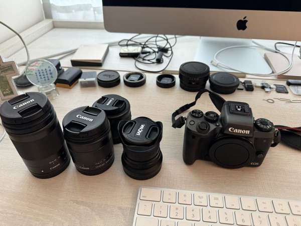 Canon EOS M5 連四枝鏡