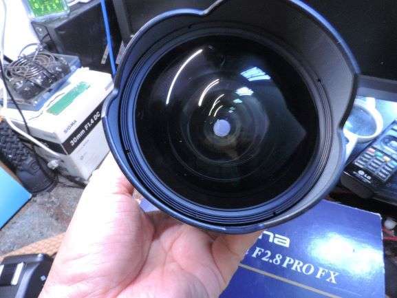 放逾90%新TOKINA AT-X 16-28mmFX全程2.8大光圈全幅鏡(nikon用)全套連盒=1500