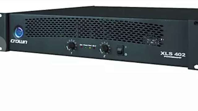 Crown XLS 202 Amplifier 擴音機, 音靚 ,平壤