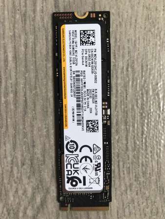 Samsung NVMe 512GB MZ-VL2512A 100% New (PCIe Gen 4 x4)