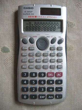 CASIO fx-3650P Scientific Calculator