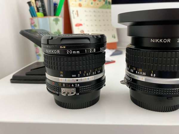 Nikon AiS Lens 20mm 1:2.8