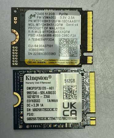 Kingston 512G M.2 2230 PCIe NVMe SSD