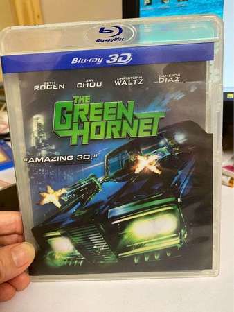 《青蜂俠》周杰倫 3D 藍光碟 blu ray 3D , 中文字幕