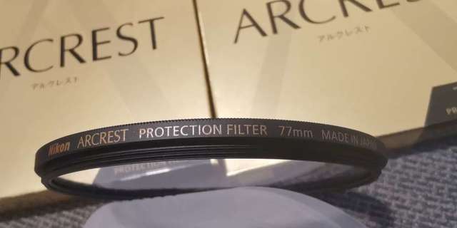 Nikon Arcrest 77mm Protection Filter
