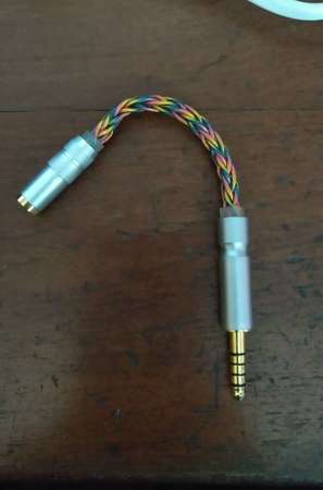 單晶銅鍍銀 耳機轉接線
