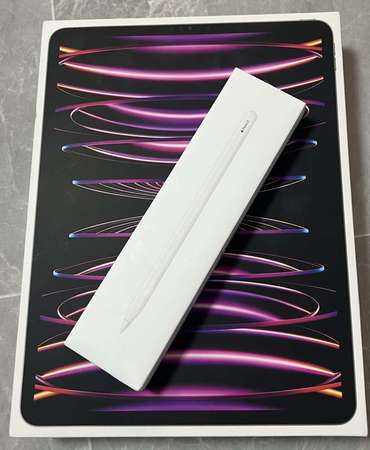 99％ new iPad Pro 12.9 gen6 M2 ( 256g ) WiFi + 5g  with Apple Pencil 2