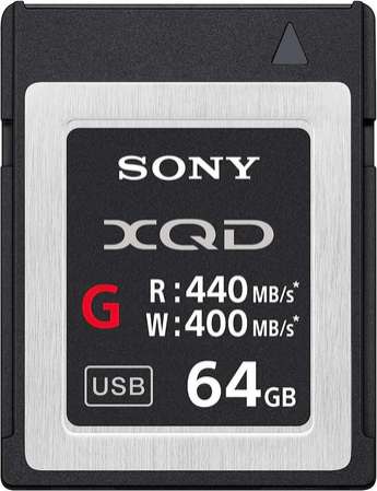 Sony Professional XQD G-Series 64GB Memory Card 記憶卡