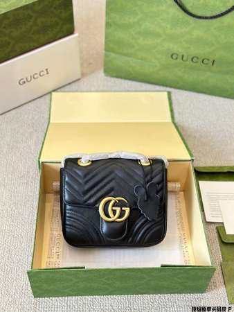 Gucci Marmont 方胖子 新款小可愛震撼來襲 古馳女士包包