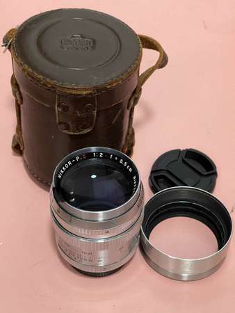 Nikon Nikkor 8.5cm f2 85mm ltm mount leica