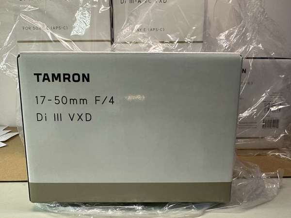 全新 Tamron 17-50mm F/4 Di III VXD Lens for Sony E mount (A068) (水貨)