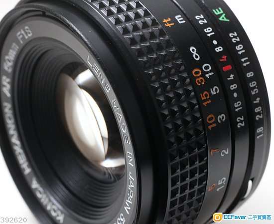Konica Hexanon AR 50/1.8 具電影鏡式散景，發色漂亮獨特，立体感强烈，又輕又細 A7 Nikon無反專用