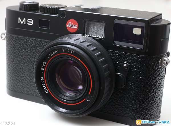 Canon 40mm f/1.9拆自一部名機 AF35ML(改A7及Leica M兩用)利，散景正，擅於處理高光暗部