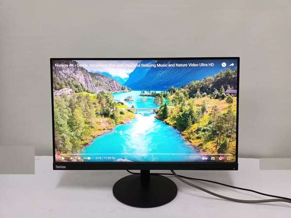 Lenovo 23.8" ThinkVision S24e-10 LED 背光 LCD 顯示器 Full HD WLED Backlit LCD Monitor