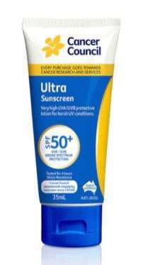 全新 Cancer Council Ultra Sunscreen 澳洲 防曬霜 SPF50+ 35ml