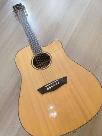 Washburn WD15SCE Solid top Acoustic guitar/ 結他/ 跟FISHMAN pick up