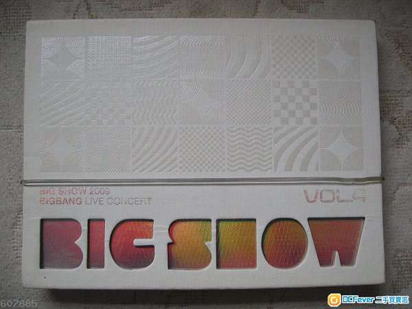 2009 BIGBANG LIVE CONCERT :BIGSHOW: VOL.4 Audio CD Booklet Set