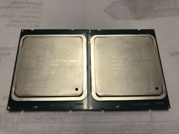 Intel Xeon CPU E5-2660v2 LGA2011