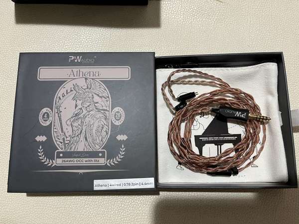 PW Audio Athena 耳機升級線 (2-pin, 4.4mm)