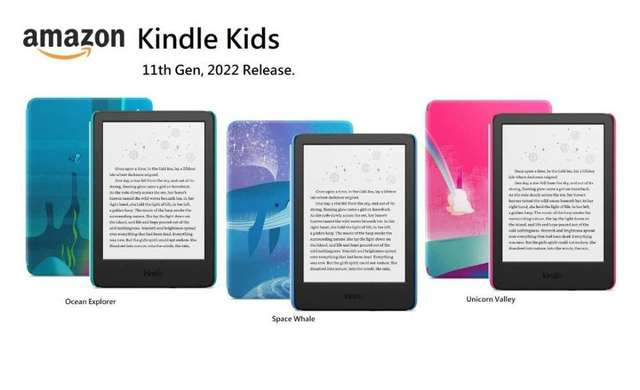 Amazon Kindle Kids (11th Gen, 2022 Release!) 16GB 兒童電子閱讀器,built-in light,全新水貨!