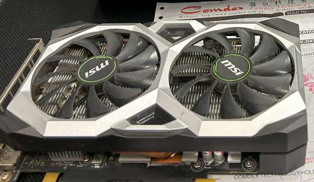 有盒有單GeForce GTX 1660 SUPER™ VENTUS XS OC (已過保)