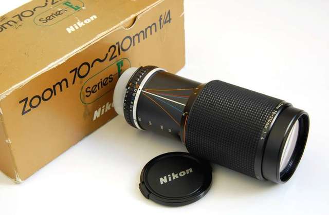 Nikon 70-210mm f4 Series E AI-S 恒定光圈 with box,packing 95% New