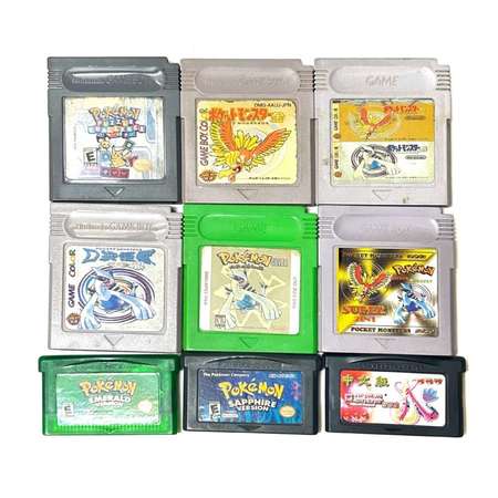 [特價清貨] Pokémon 寵物小精靈 寶可夢 遊戲帶 NINTENDO GAME BOY Game gb帶 非Gameboy Color GBA