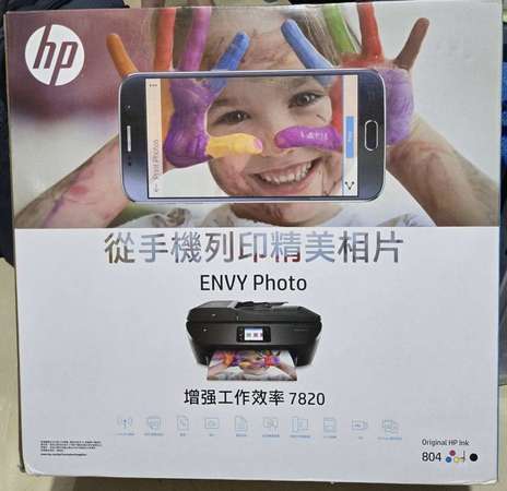 HP ENVY PHOTO 7820 PRINTER 傳真,影印, 列印, 掃瞄