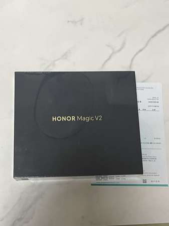 New全新行貨未開封 有單有保養Honor Magic V2 榮耀 black 黑色 摺疊手機Magic V2 5G (16+512GB)